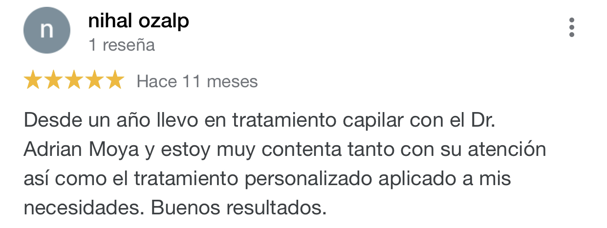 Opinión de paciente